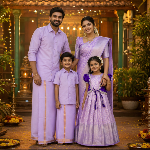 Lavender Elegance Family Combo Set